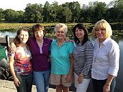 Visiting Lydia's cousin Jan in Leesburg